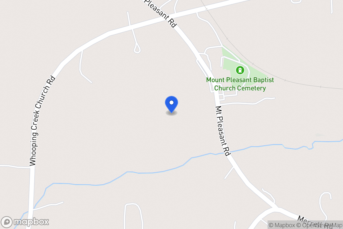 Map of 733 Mt Pleasant Church Rd