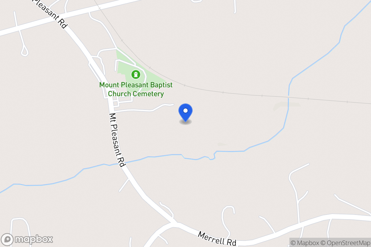 Map of 726 Mt Pleasant Church Rd