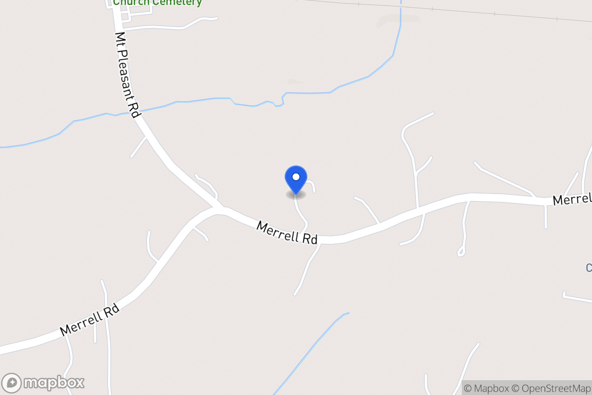 Map of 400 Merrell Rd