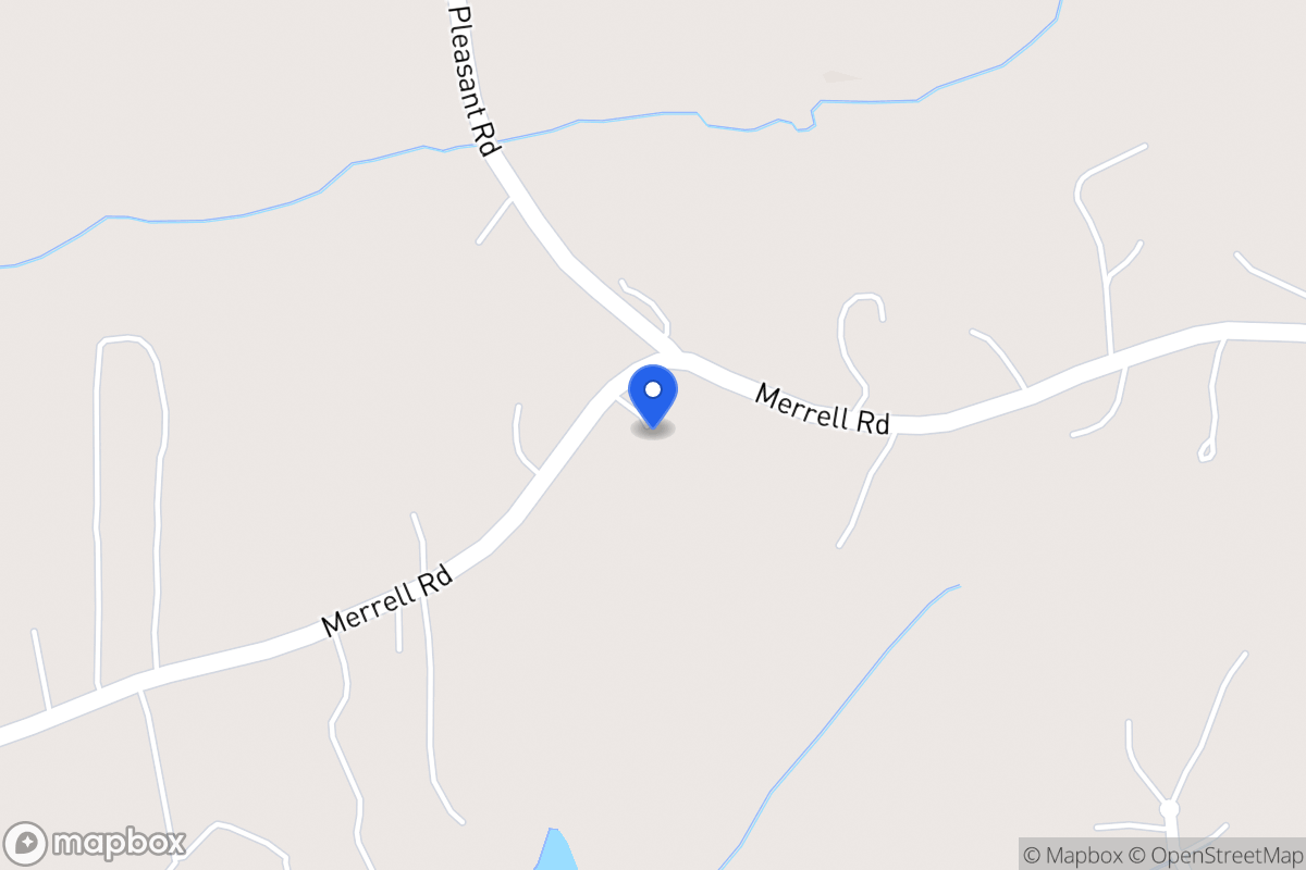 Map of 341 Merrell Rd
