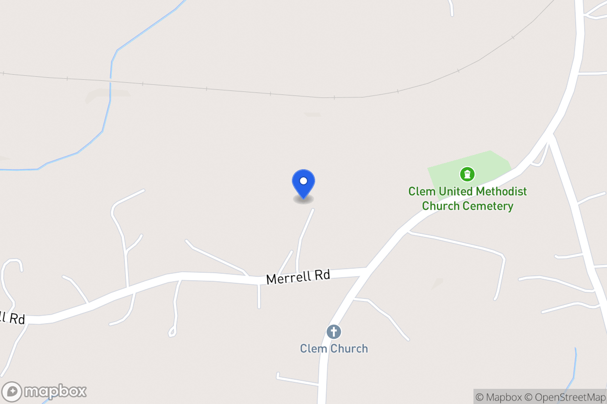 Map of 612 Merrell Rd