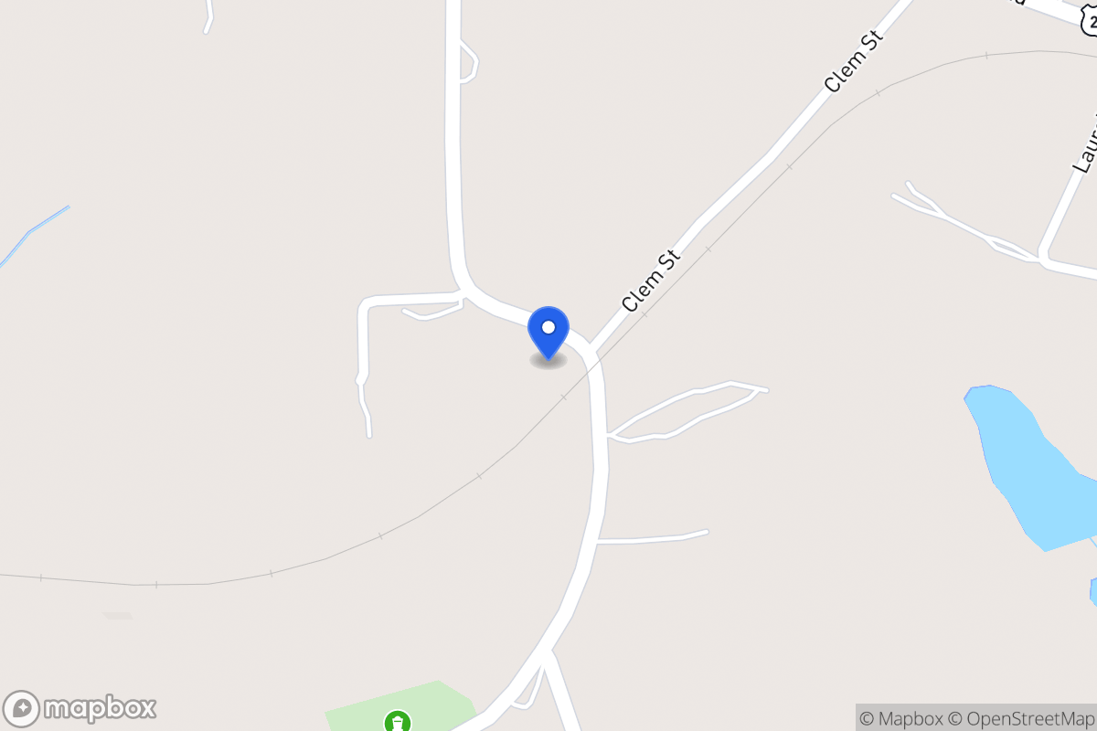 Map of 329 Clem Lowell Rd