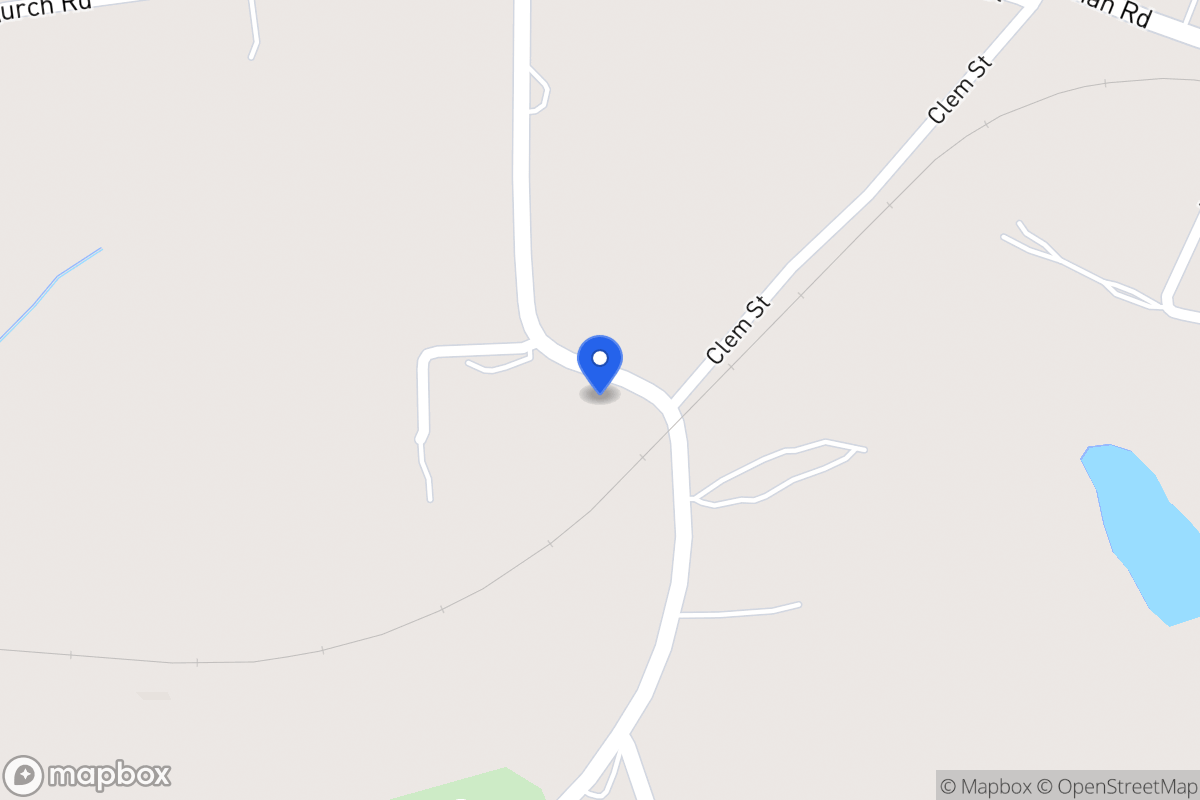 Map of 315 Clem Lowell Rd