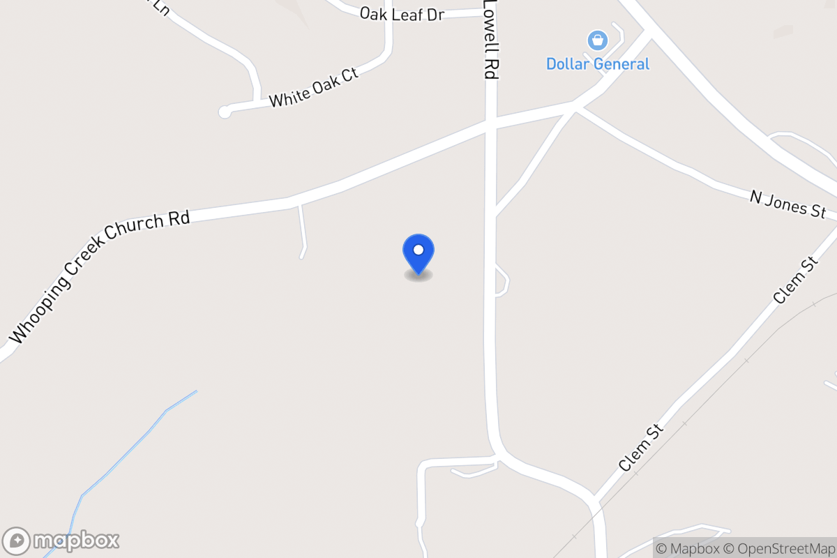 Map of 211 Clem Lowell Rd