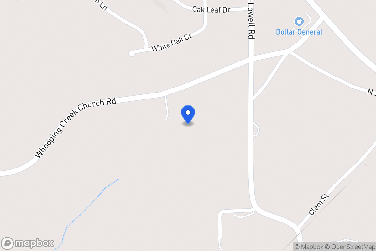 Map of 185 Clem Lowell Rd
