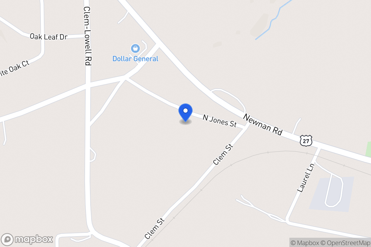 Map of 83 N Jones St