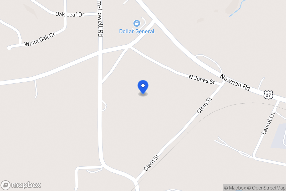 Map of 61 N Jones St