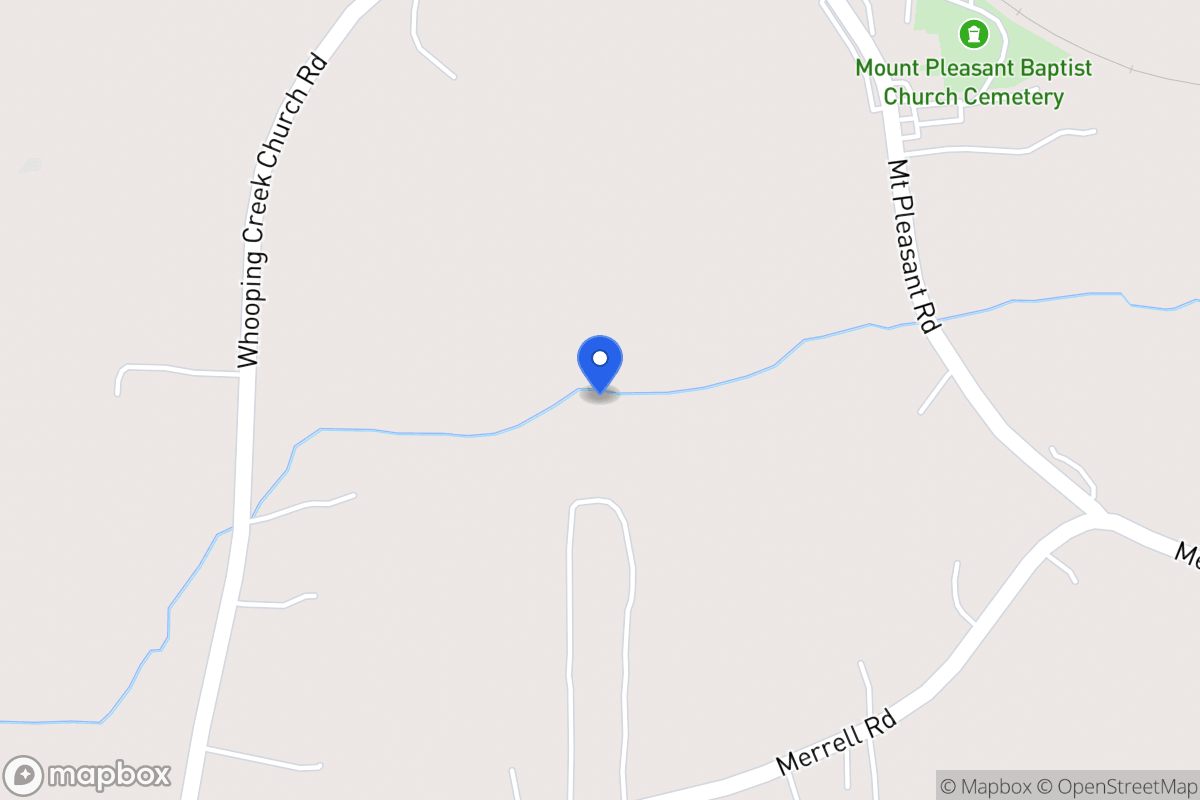 Map of 166 Merrell Rd