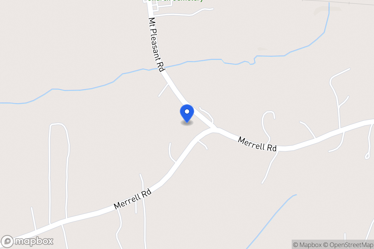 Map of 332 Merrell Rd