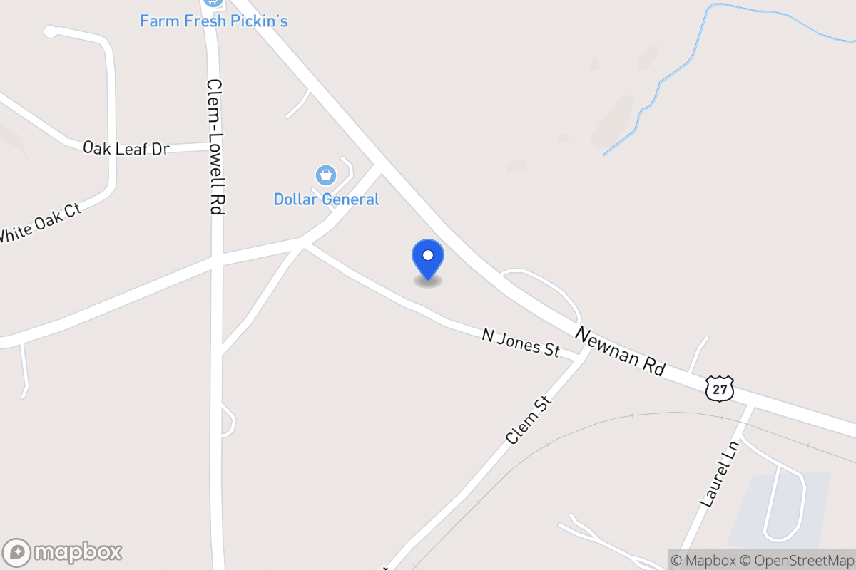 Map of 46 N Jones Rd