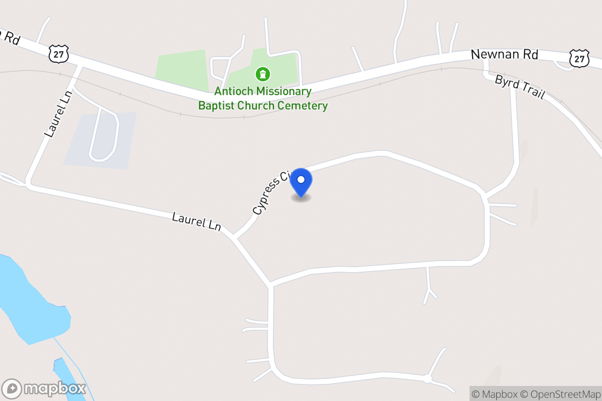 Map of 61 Cypress Cir