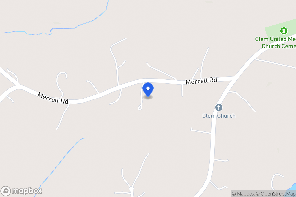 Map of 517 Merrell Rd