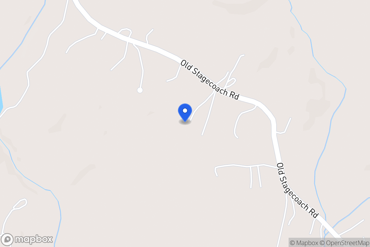 Map of 291 Old Stagecoach Rd