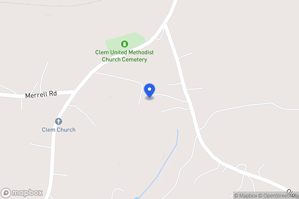 Map of 117 Old Stagecoach Rd