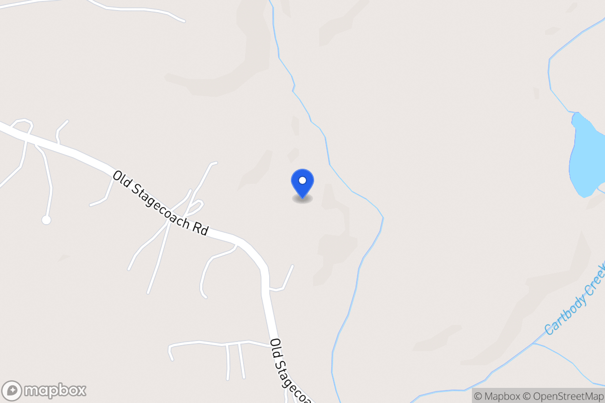 Map of 410 Old Stagecoach Rd