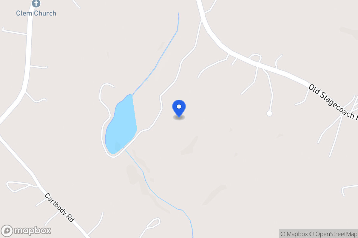 Map of 203 Old Stagecoach Rd