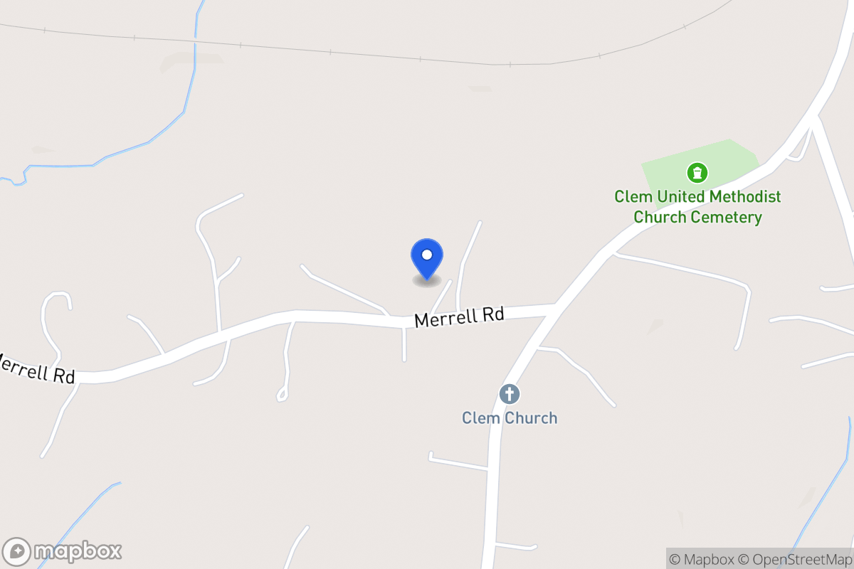 Map of 600 Merrell Rd