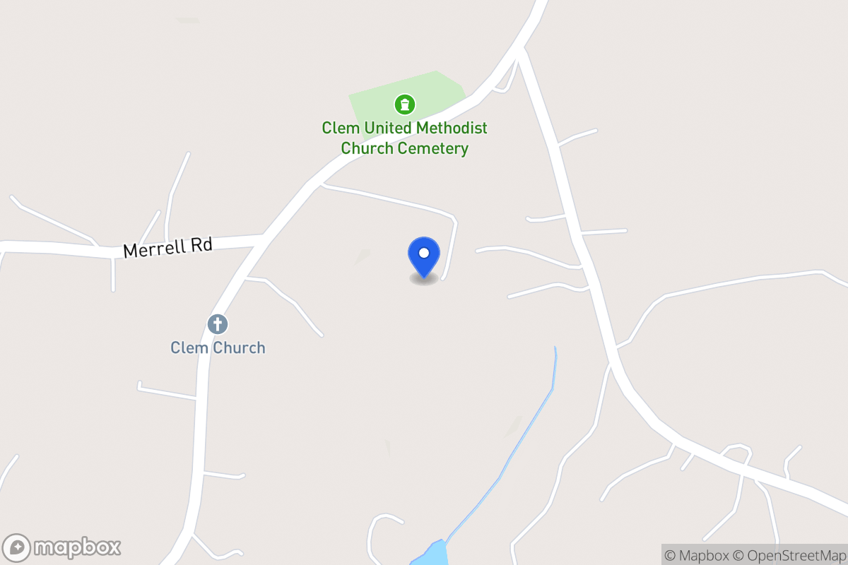 Map of 560 Clem Lowell Rd