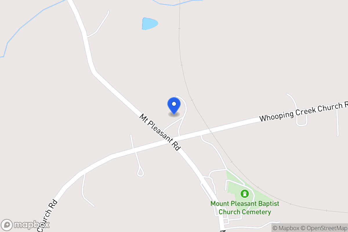 Map of 610 Mt Pleasant Church Rd