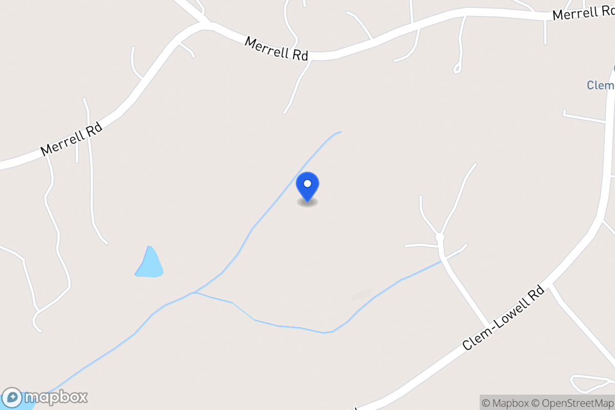 Map of 427 Merrell Rd