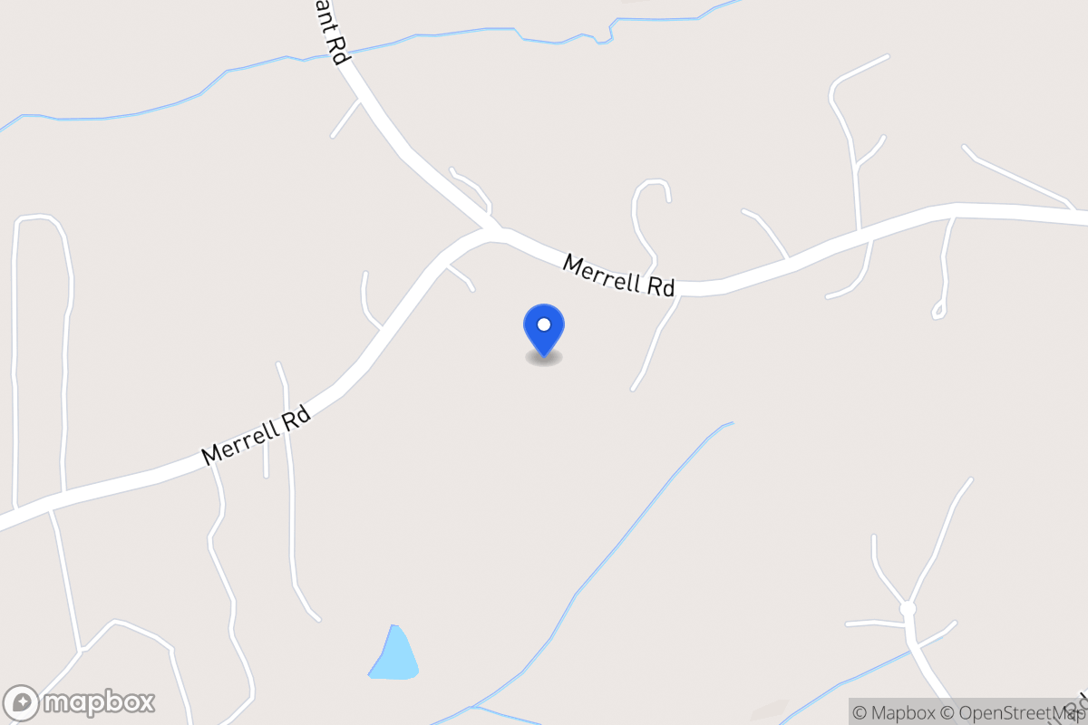 Map of 397 Merrell Rd