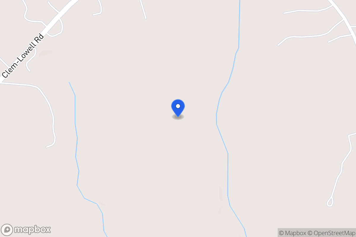 Map of 934 Clem Lowell Rd