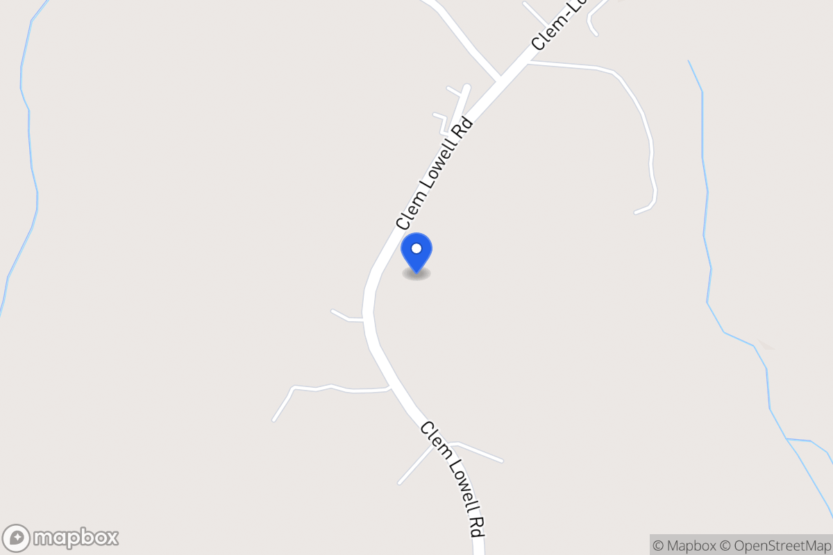 Map of 1250 Clem Lowell Rd