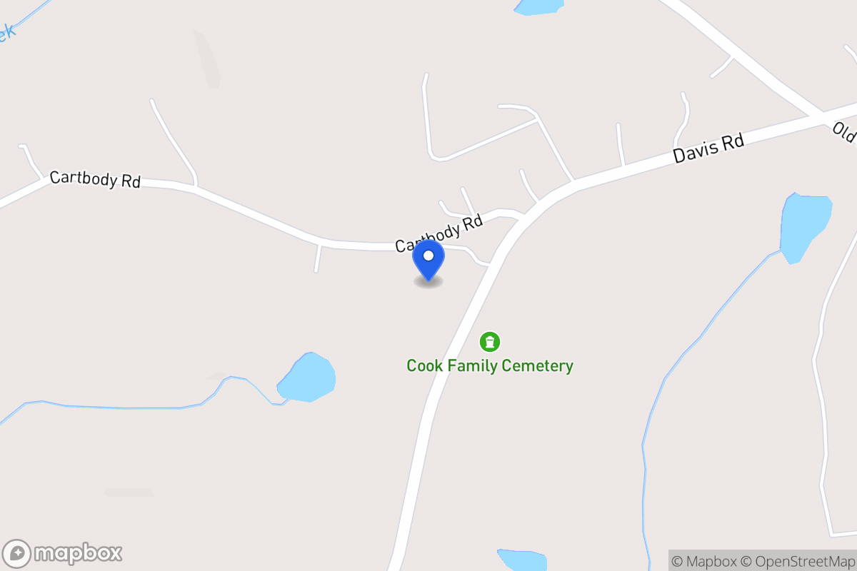 Map of 403 Davis Rd