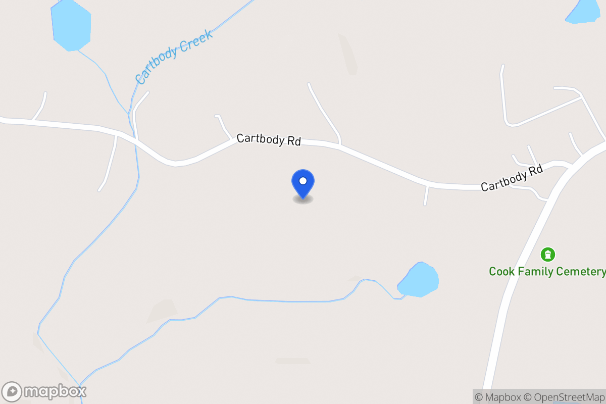 Map of 591 Cartbody Rd