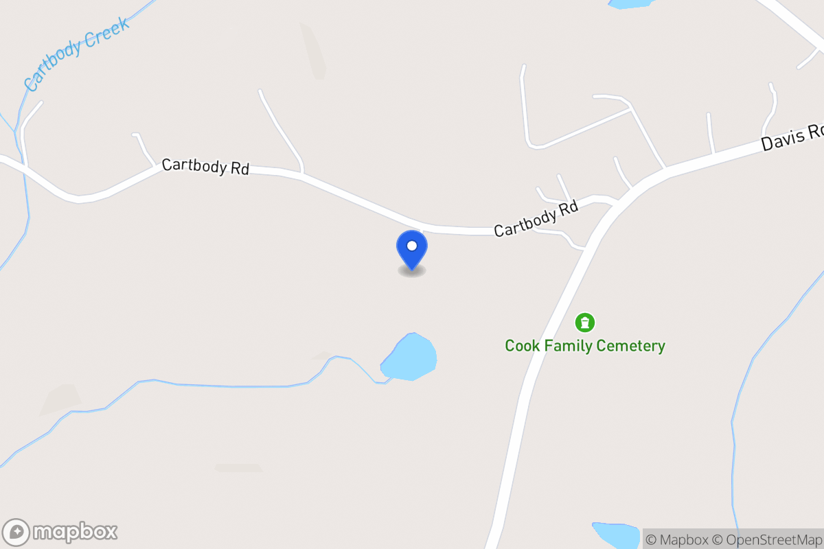 Map of 659 Cartbody Rd
