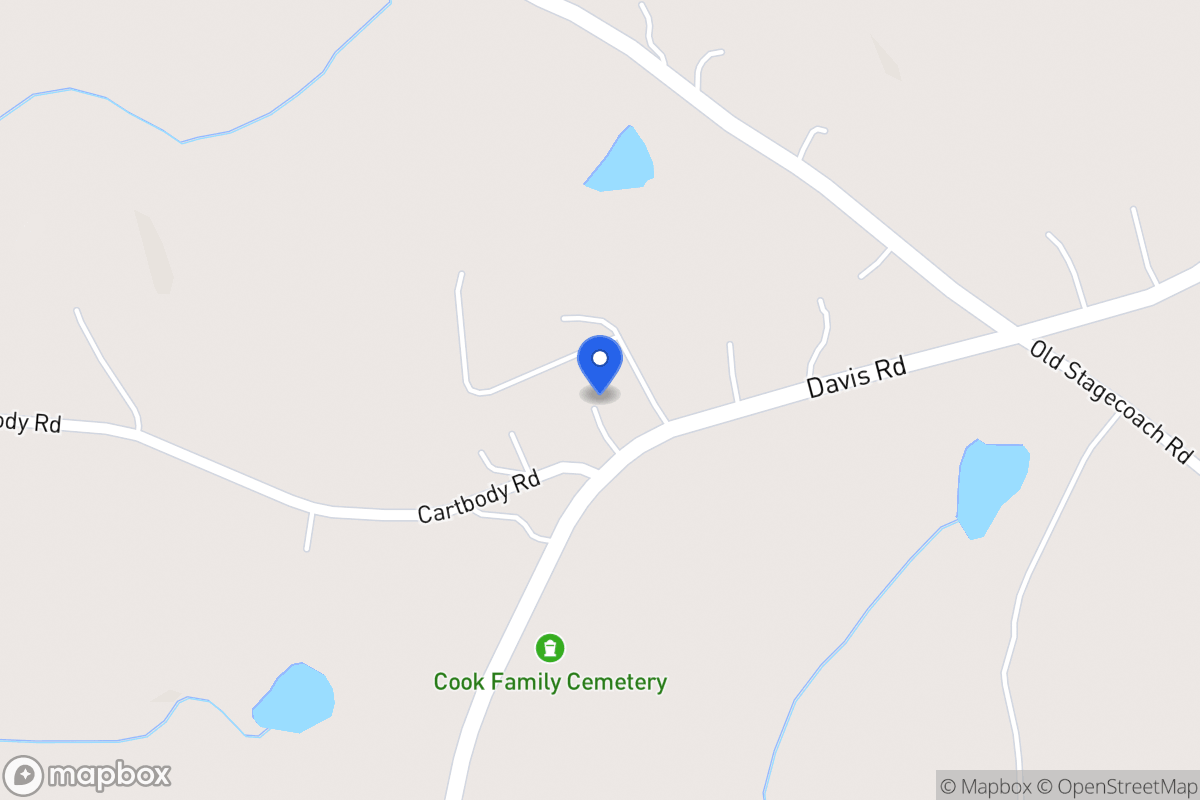 Map of 361 Davis Rd