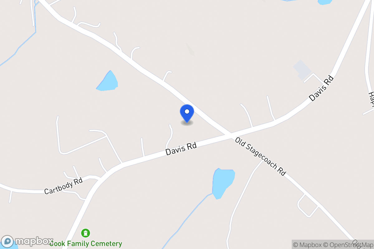 Map of 753 Old Stagecoach Rd