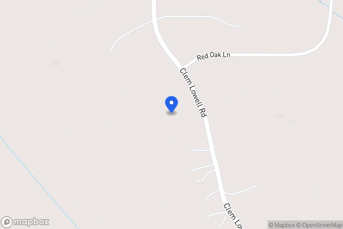 Map of 1589 Clem Lowell Rd
