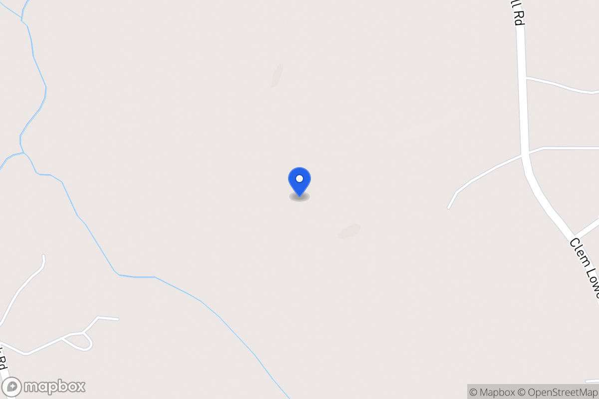 Map of 1481 Clem Lowell Rd