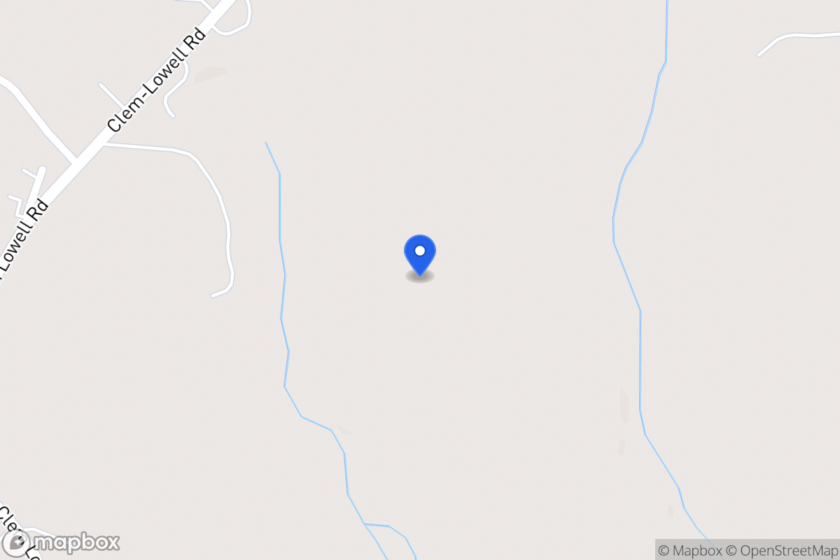 Map of 940 Clem Lowell Rd