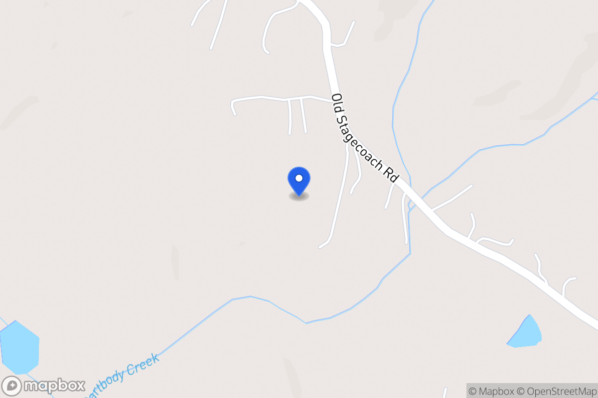 Map of 475 Old Stagecoach Rd
