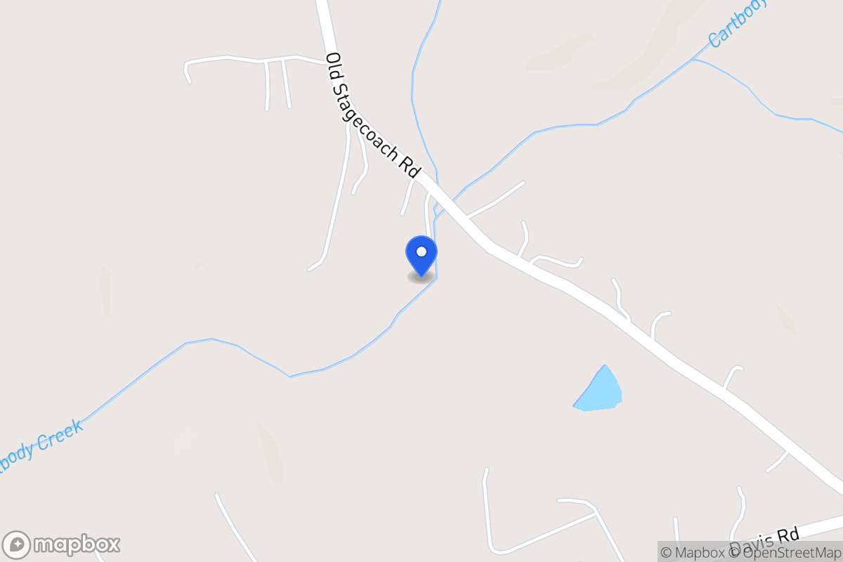 Map of 535 Old Stagecoach Rd