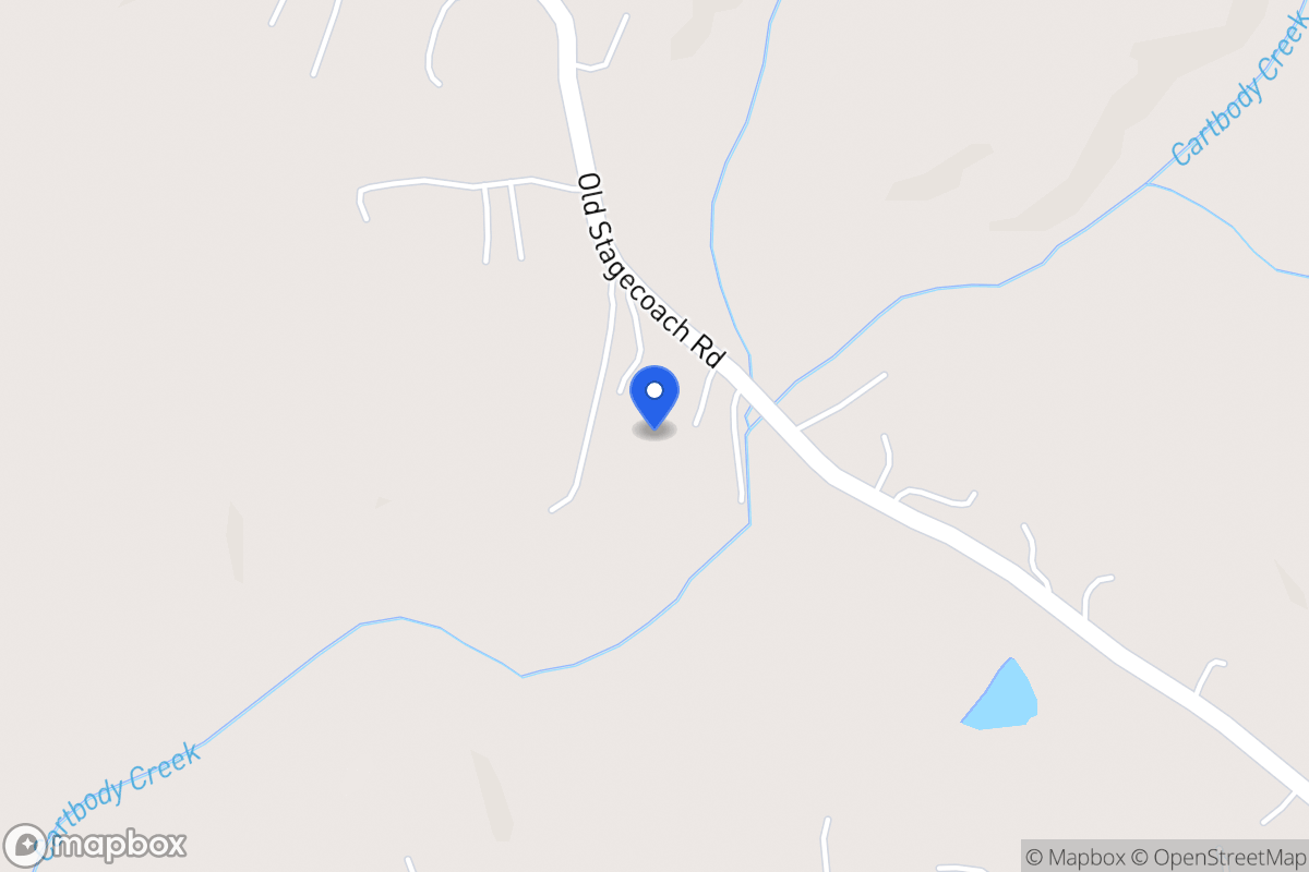 Map of 515 Old Stagecoach Rd