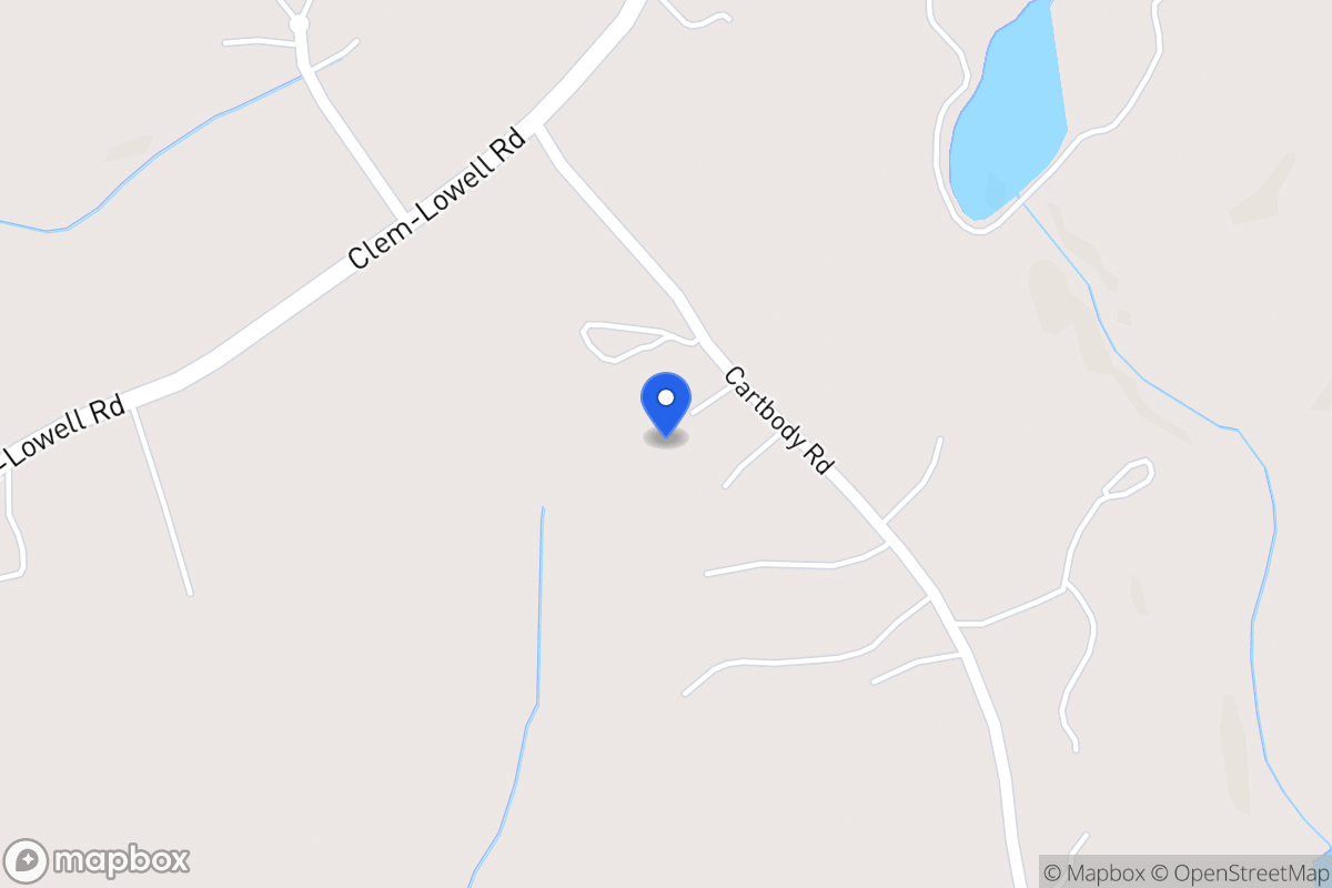 Map of 125 Cartbody Rd