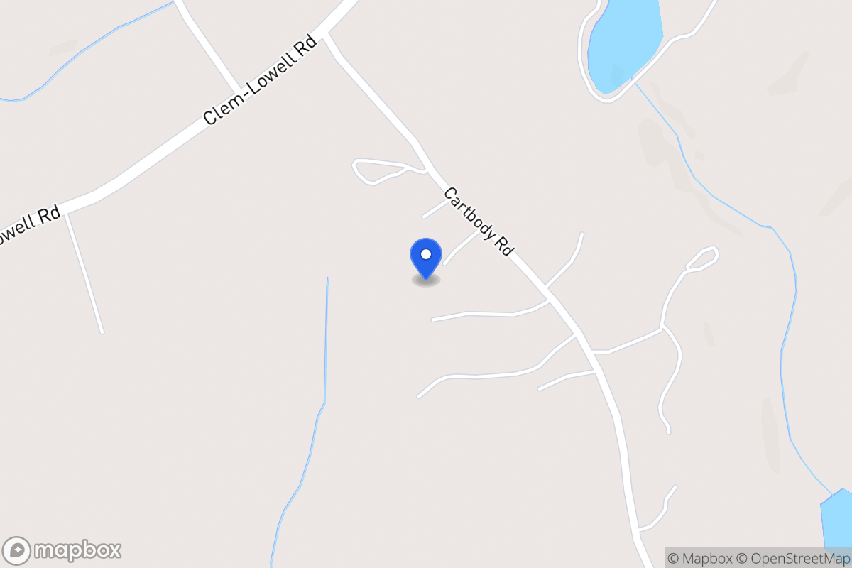 Map of 133 Cartbody Rd
