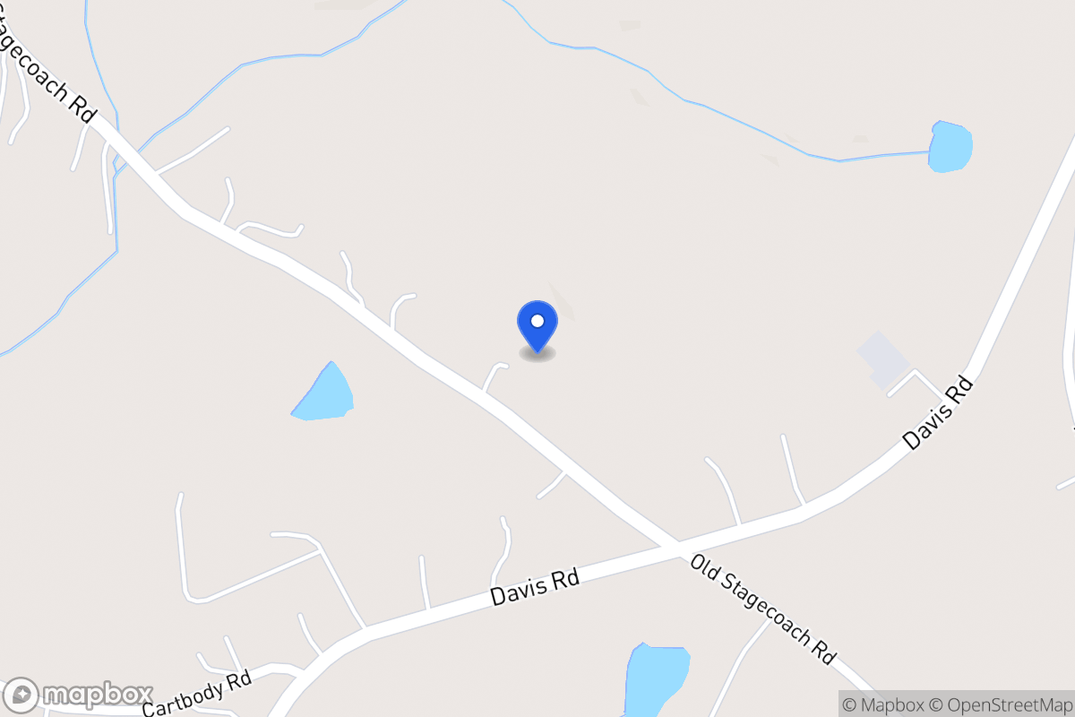 Map of 730 Old Stagecoach Rd