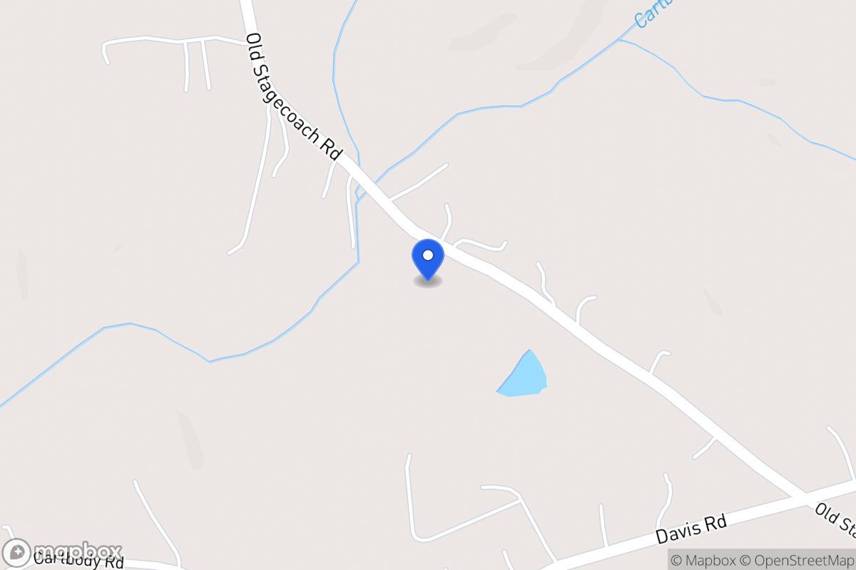 Map of 671 Old Stagecoach Rd