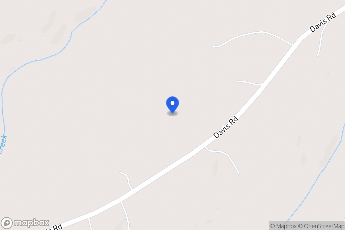 Map of Davis Rd