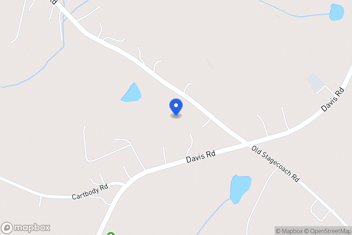 Map of 741 Old Stagecoach Rd