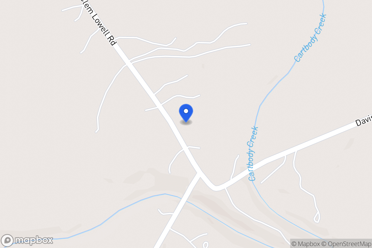 Map of 1896 Clem Lowell Rd