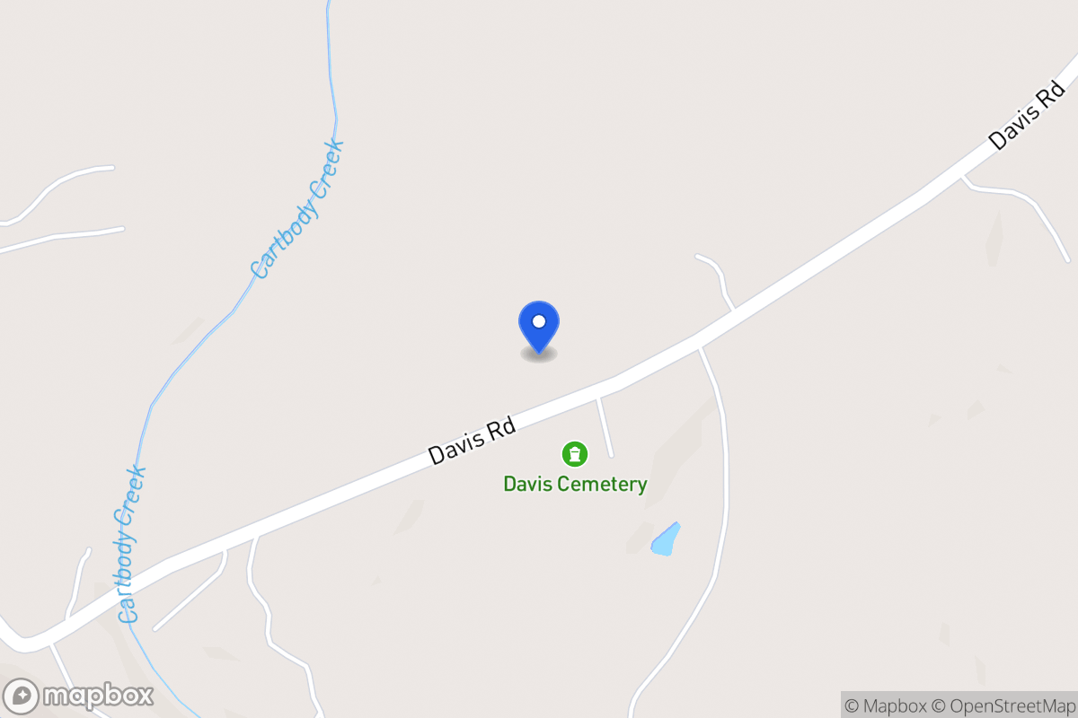 Map of 1087 Davis Rd