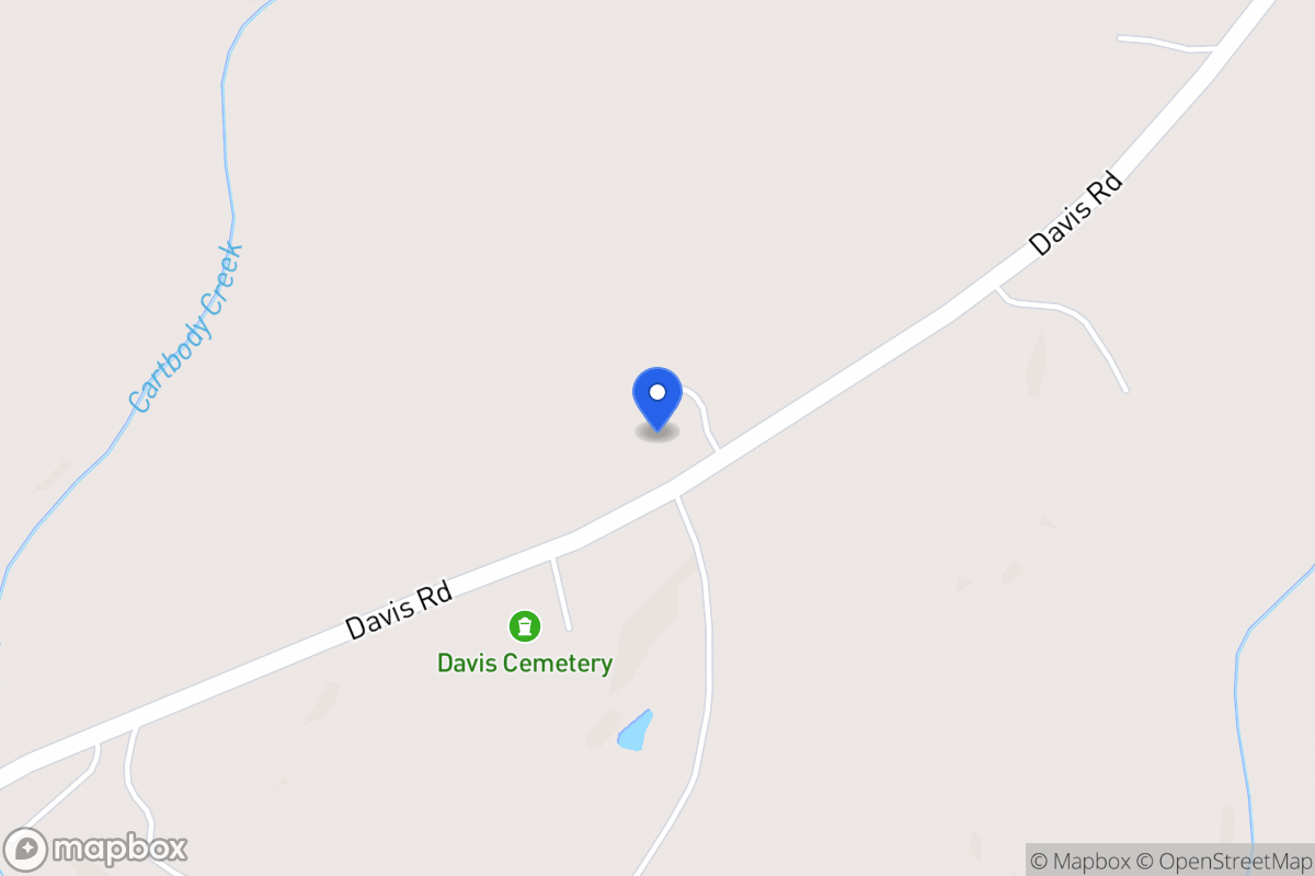 Map of 1017 Davis Rd