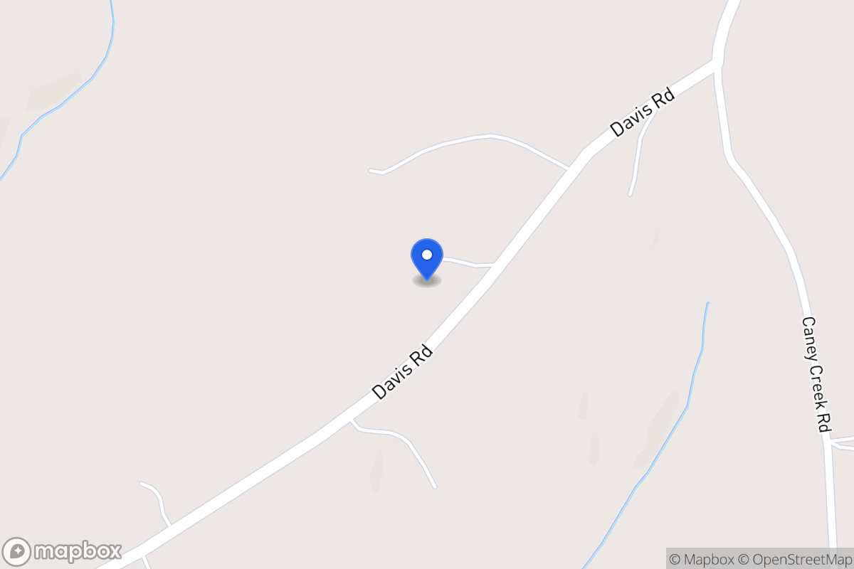 Map of 821 Davis Rd