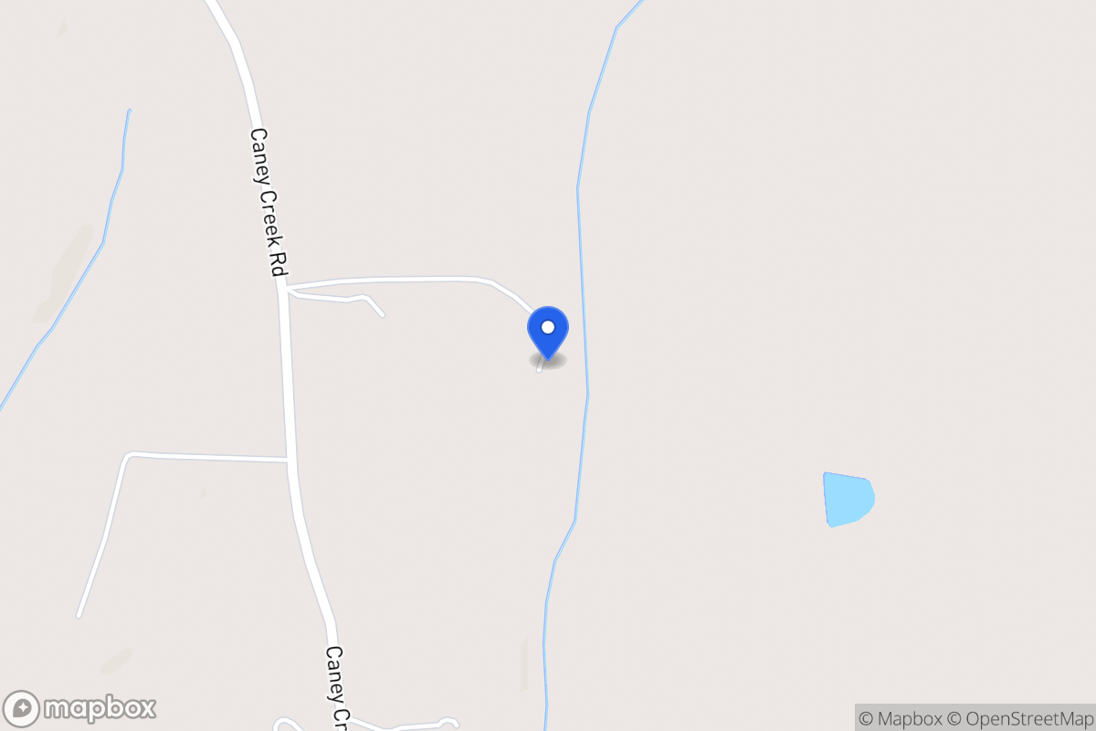 Map of 186 Caney Creek Rd