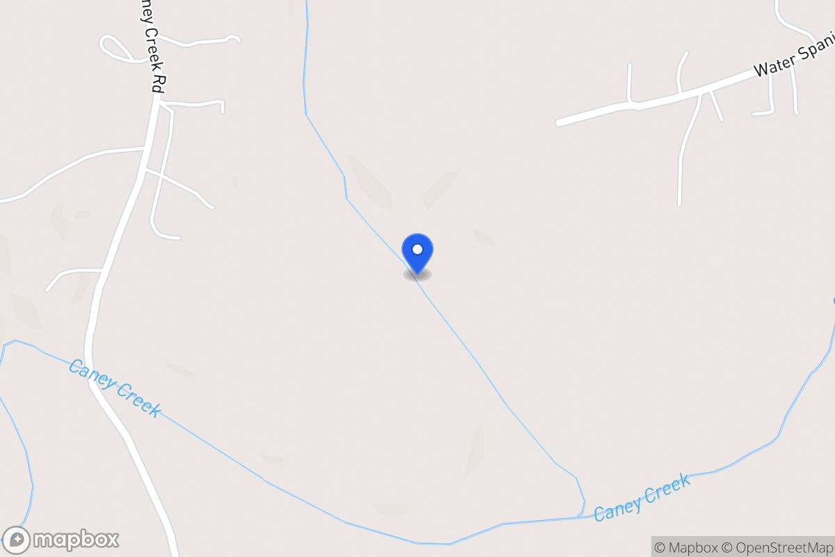 Map of 438 Caney Creek Rd